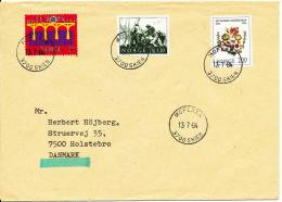 Norway Cover Sent To Denmark Moflata Skien 13-7-1984 With Europa CEPT And Other Stamps - Lettres & Documents