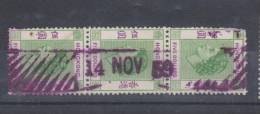 Yvert 188 Oblitéré Bande De 3 - Used Stamps