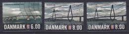 Denmark 2012 Mi.  6.00 + 8.00 Kr. Dronning Alexandrine & Farøbroerne Bridge Brücke Pont NORDIA - Used Stamps