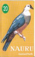 Nauru-owl-$20-(cp004)-used Card+2 Card Prepiad Frree - Nauru