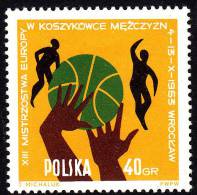 POLAND 1963 Basketball Error Fi 1270 B1 Mint Never Hinged - Ongebruikt