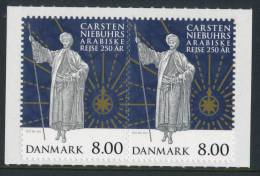 DENMARK/Dänemark 2011, Carsten Niebuhr´s Exp, Perf. 13½ Ex Booklets (serpentine Roulette)** - Nuovi