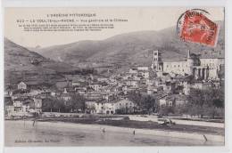 La Voulte-sur-Rhône - Vue Générale Et Le Château En 1912 - Edition Giraudon 922 - La Voulte-sur-Rhône