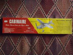 MAQUETTE - AVION - BALSA - CABINAIRE - SIG CLASSIC SERIES - AVION DE TOURISME - Flugzeuge