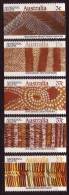 1987 - Australia ABORIGINAL ART Set 5 Stamps MNH - Mint Stamps