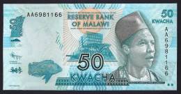 MALAWI  : Banconota 50  Kwacha - 2012 - FDS - Malawi