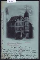 Souvenir De Bienne - Gruss Aus Biel ; Künstlerheim ; Phototypie Circulée En 1898 (-271) - Bienne