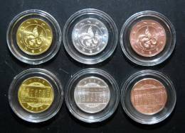 Thailand Comm 3 Coins 2012 Zodiac Year Of Dragon +NEW - Thaïlande