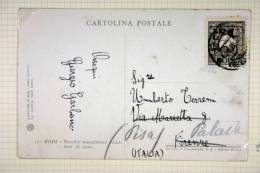 Italy: Rhodes/Rodi, Postcard With 10c Stamp To Pisa (address Changed) - Aegean (Rodi)