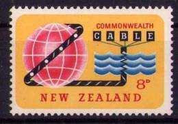 1963 Nuova Zelanda, Cavo Transoceanico Compac , Serie Completa Nuova (**) - Ongebruikt