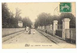 CP LIMOURS  N°2090  AVENUE DES VERGES - ECRITE EN 1910 - Limours