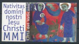 Vatican 2001 Michel  # 1390-1392 Booklet MNH - Nuevos