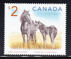 Canada MNH Scott #1692 $2 Sable Island Horse - Neufs