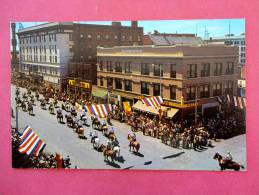 Frontier Days Parade -- - Wyoming > Cheyenne   Early Chrome - - -  ---   ===   Ref 709 - Cheyenne