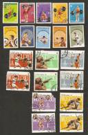 Bc17. Cuba, LOT Set Of 20 - SPORT 1973 Championship 1975 1979 Olympic Games Moscow ' 80 - Oblitérés