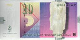 Macedonia,10 Denari,P.14i,12.2011,UNC,signet Governer:Bogov,as Scan - Macedonia Del Nord