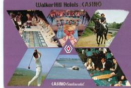 SEOUL - KOREA - 2 Postcards WALKER-HILL Hotels - Casino 1977 - Korea, South