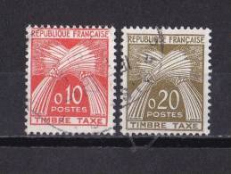 FRANCE 1960  TAXE  91 92  TB - 1960-.... Used