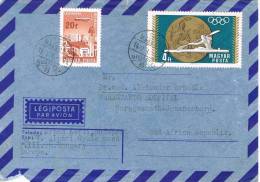 0731. Carta Aereo BUDAPEST (Hungria) 1970 A Sud Africa - Briefe U. Dokumente
