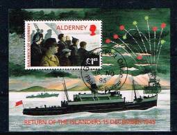 ALDERNEY - Oblitéré/Used - 1995 - 50 Ans Retour Des Evacués - Alderney