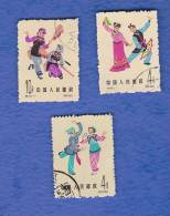 CHINE / Lot (c) De 3 Timbres - Lots & Serien