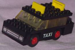 LEGO VEHICULE TAXI Noir VOITURE - Lego System