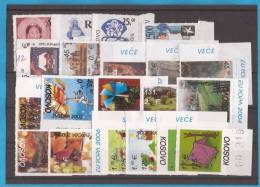 2000-2007 X  KOSOVO EUROPA 2000 2007 COLLEZIONE KOMPLETE SAMMLUNG 20 WERTEN MNH - Collezioni