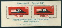 Poland 1961 MS 1225a MNH - Ongebruikt