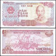Vietnam 1988 500 Dong Ship Banknotes Uncirculated UNC - Sonstige & Ohne Zuordnung