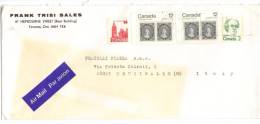 VER1160 - CANADA  1978  , Lettera Commerciale  Per L'Italia. - Briefe U. Dokumente