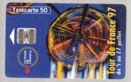 745 F745 - 06/97 - SC7 - Numéros Rouges - TELECARTE 50 - TOUR DE FRANCE 97 - N° C76008346 760646368 - 1997