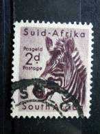 South Africa - 1954 - Mi.nr.242 - Used - South African Wildlife - Mountain Zebra - Equus Zebra - Definitives - Oblitérés