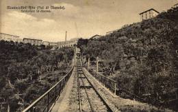 LUCCA - MONTECATINI  VALDINIEVOLE  -  FUNICOLARE  VIAGGIATA COME DA FOTO FORMATO  PICCOLO    * - Funicular Railway