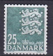 Denmark 2010 Mi. 1619      25.00 Kr Small Arms Of State Kleines Reichswaffen New Engraving Selbstklebende Papier - Gebraucht