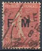 1929 FRANCIA USATO FRANCOBOLLI DI FRANCHIGIA 50 CENT - FR548 - Timbres De Franchise Militaire