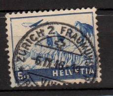 P208.-.SWITZERLAND / SUIZA .-. 1941 .-.  MI # : 394  .-. USED . AIR STAMP  . CAT. VAL. : € 20 - Oblitérés