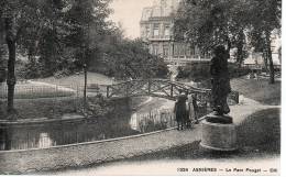 92..HAUT DE SEINE....ASNIERES....PARC POUGET ........NON. ...ECRITE.... . . ‹(•¿• )› - Asnieres Sur Seine