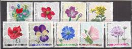 R3313 - POLOGNE POLAND Yv N°1636/44 ** FLEURS - Ongebruikt