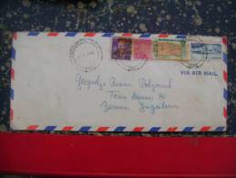 USA-Yugoslavia-Serbia-4x4c-AIR MAIL-1961        (1888) - 3c. 1961-... Briefe U. Dokumente