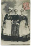 CPA Jeune Filles De Bannalec Et De Scaer Du 13/06/1907 - Bannalec