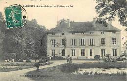 Maine Et Loire -ref A392- Allonnes -chateau Du Pré  - - Allonnes