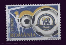 Roumanie ** N° 4896 -  Cent De La FIFA (foot) - Ungebraucht