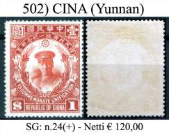Cina-502 - Yunnan 1927-34