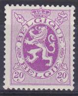 BELGIË - OBP -  1929 - Nr 281 - MH* - 1929-1937 Heraldischer Löwe