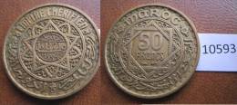 Marruecos 50 Francos 1371 / 1952 DC - Sonstige – Afrika
