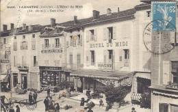 LAMASTRE -L'HOTEL DU MIDI      TRES  BELLE CARTE ANIMEE! - Lamastre