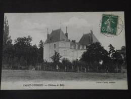 SAINT-GEORGES (Saint-Georges-sur-Baulche, Yonne) - Château De Billy - Correspondance - Saint Georges Sur Baulche