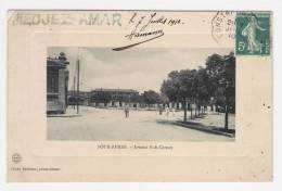 SOUK AHRAS - Avenue Sadi-Carnot - Cartolina FP V 1910 - Souk Ahras