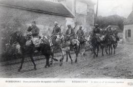 RIBECOURT - TRES BELLE CARTE D'UNE PATROUILLE DE SPAHIS MAROCAINS -  TOP !!! - Ribecourt Dreslincourt