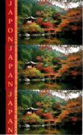 2001 - RARES CARNETS DE PRESTIGE DES 3 BUREAUX DE L'ONU - COTE YVERT = 100 EUROS - JAPON - Cuadernillos